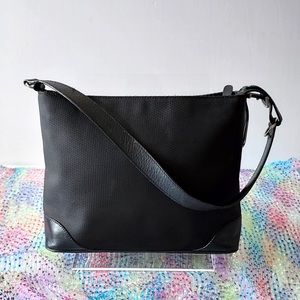 🤍Piero Guidi Italy>>>Black Shoulder Bag Tote Purse